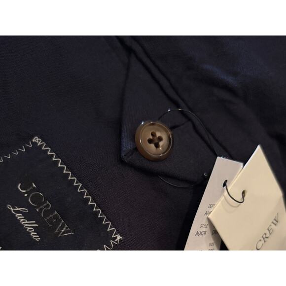 J Crew Mens Ludlow Irish Linen Jacket 40 40S Blue NWT Coat J.Crew AU428 Suit - Picture 6 of 6